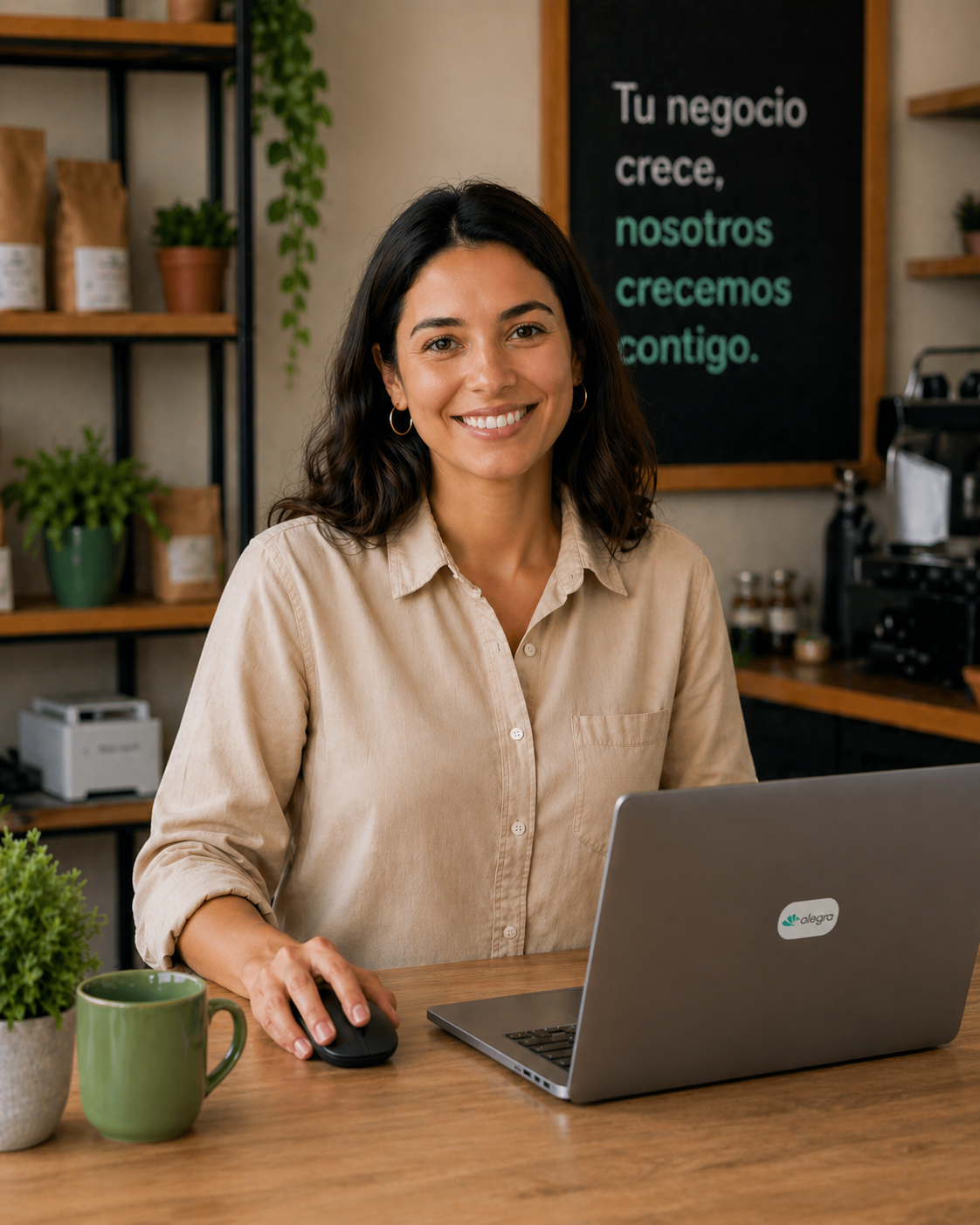 Laura, dueña de pyme